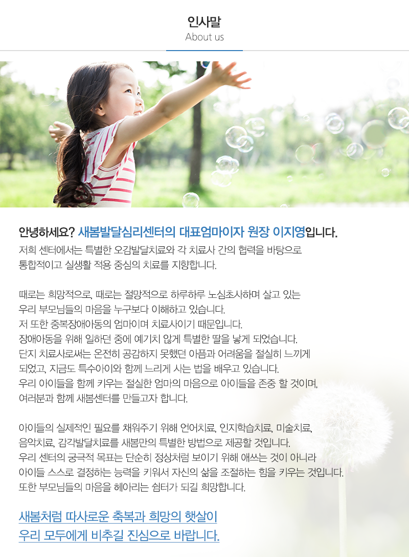 새봄발달심리센터_내용